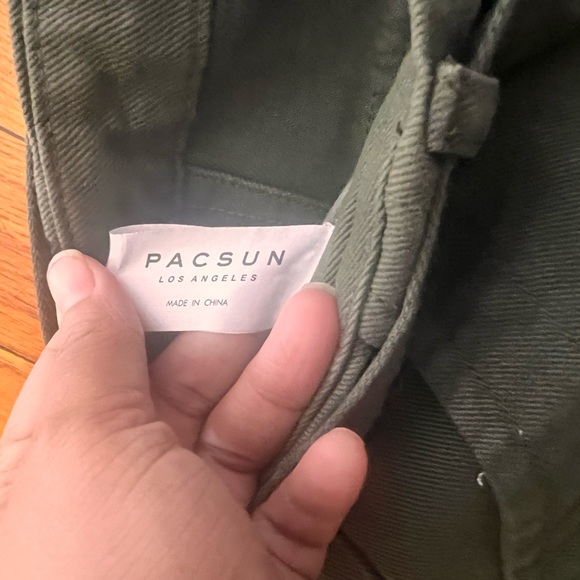 PacSun Cadet green cargo straight leg pant - Picture 5 of 5